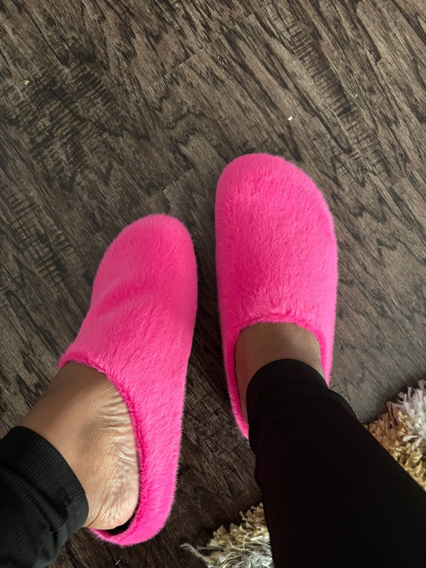 FURRY Pink Slides